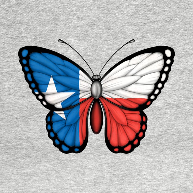 Texas Flag Butterfly by jeffbartels